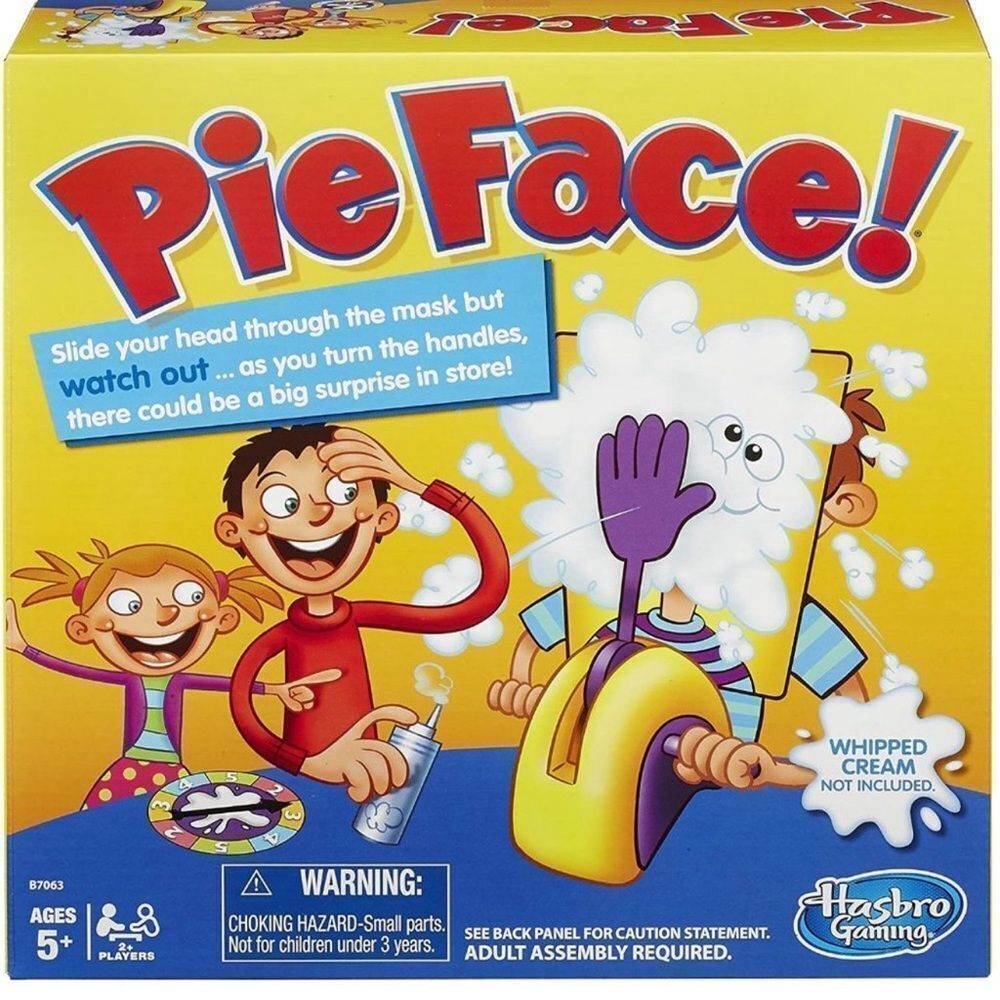 Pie Face! Game hasbro
